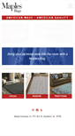 Mobile Screenshot of maplesrugs.com